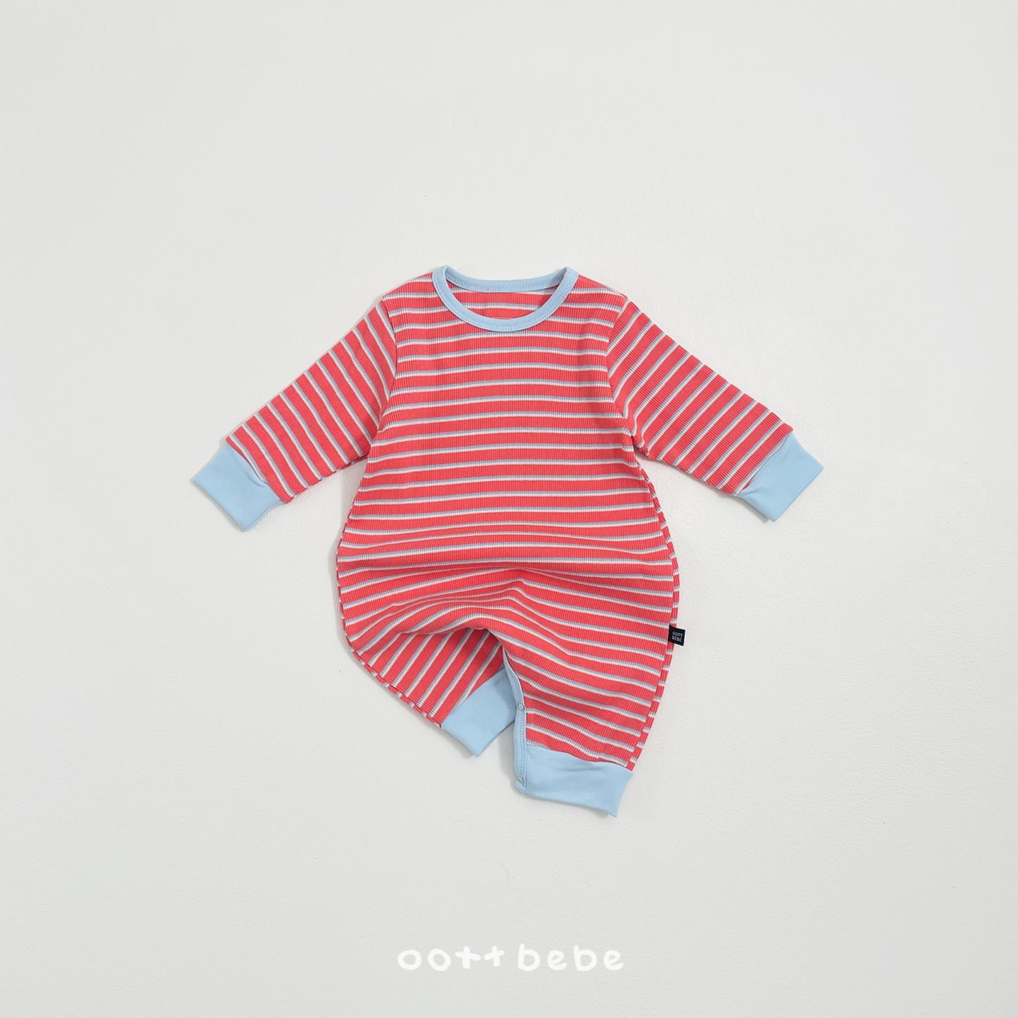 韓國童裝 26SS | OT05 Apollo Stripe Baby Suit (55-75cm)