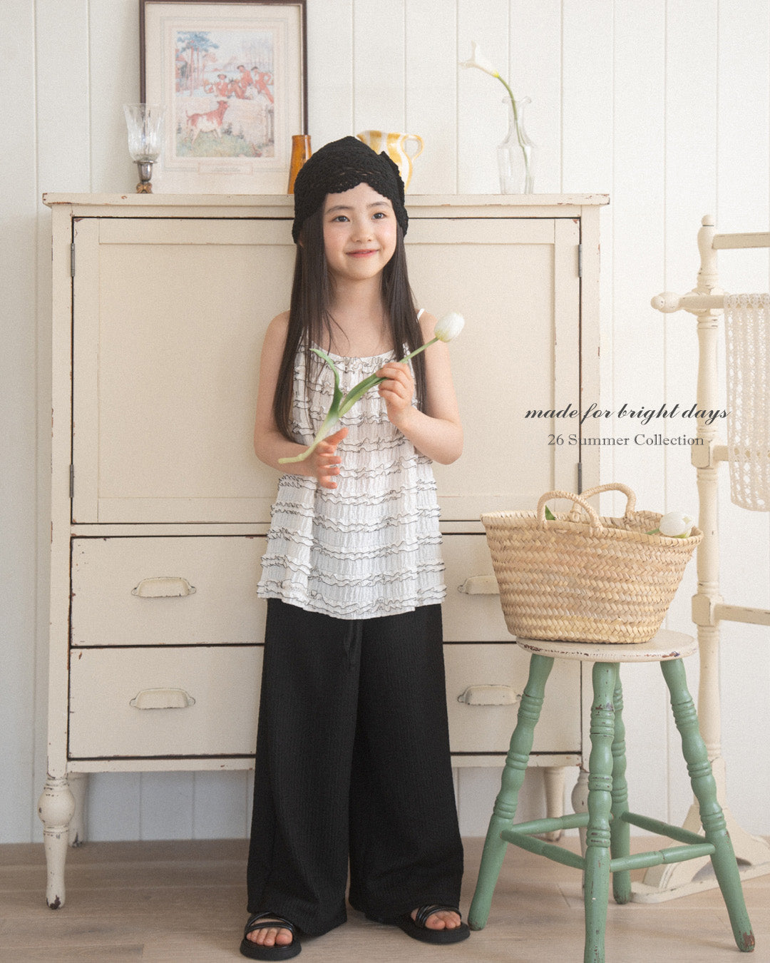 韓國童裝 26夏| AG42 (acc) Martina Hat