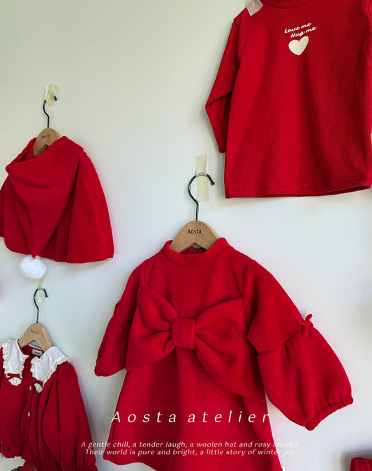 韓國童裝 25秋冬 | AO25449 Winter Dress