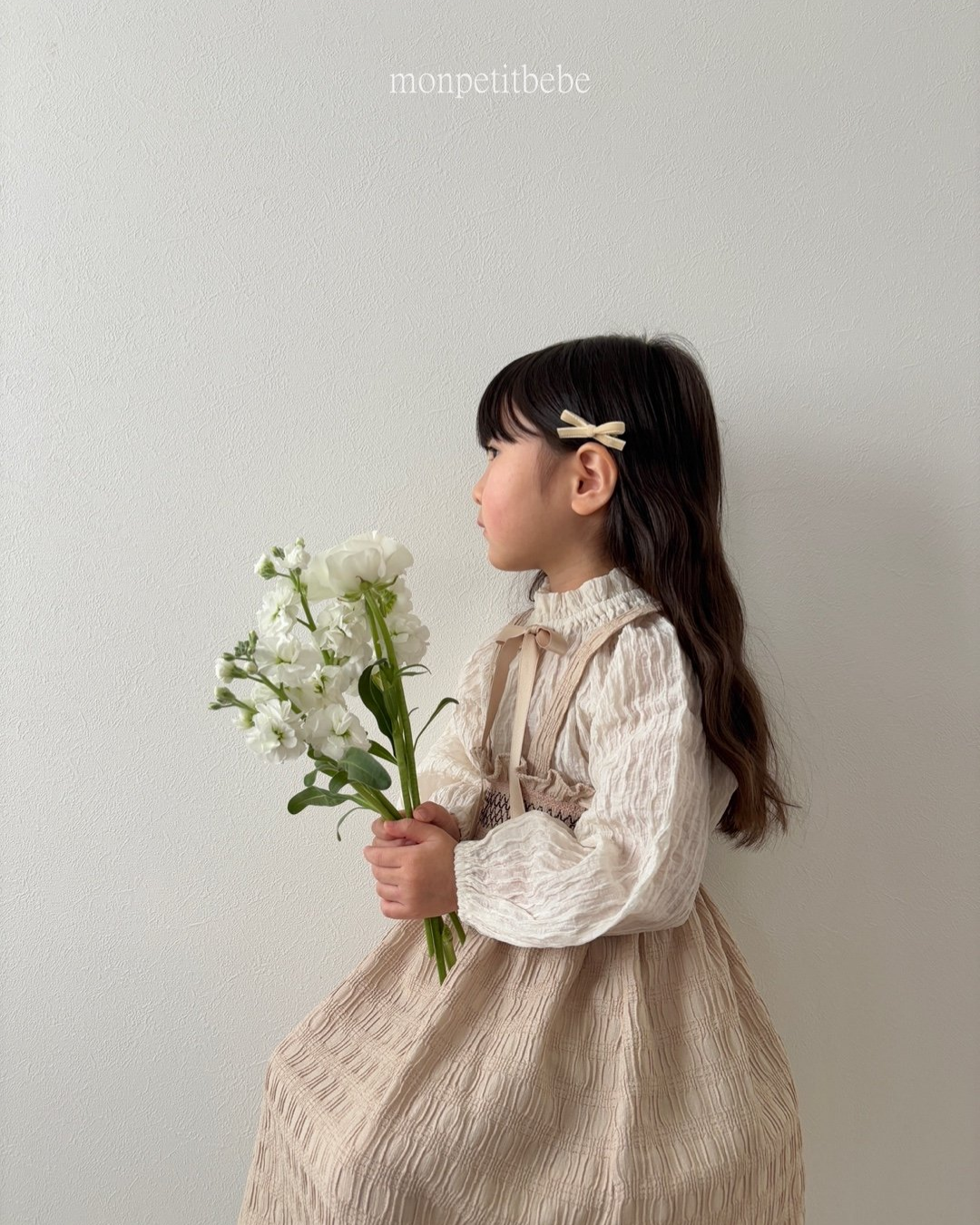 韓國童裝 25春 | MP25106 miel smoke dress