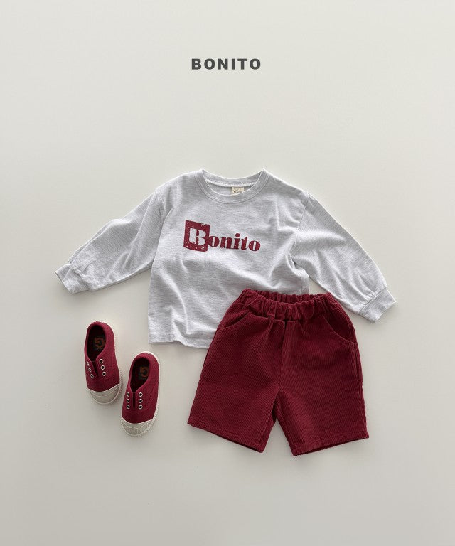 韓國童裝 26秋| BT08 Corduroy Shorts 短褲 (80-140)