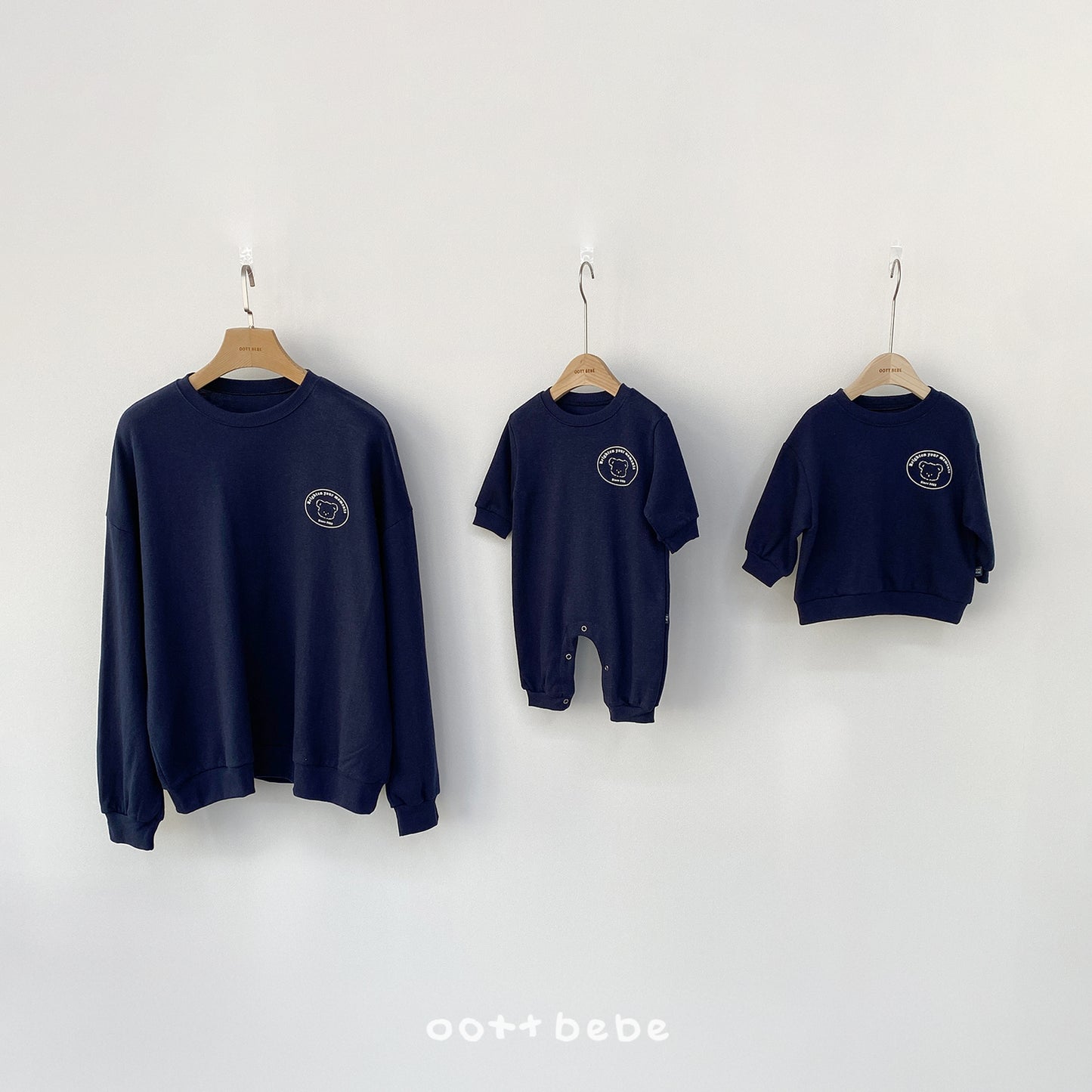 韓國童裝 26SS | OT27 親子裝 | Minimal Bear MTM (Adult) (Free Size)