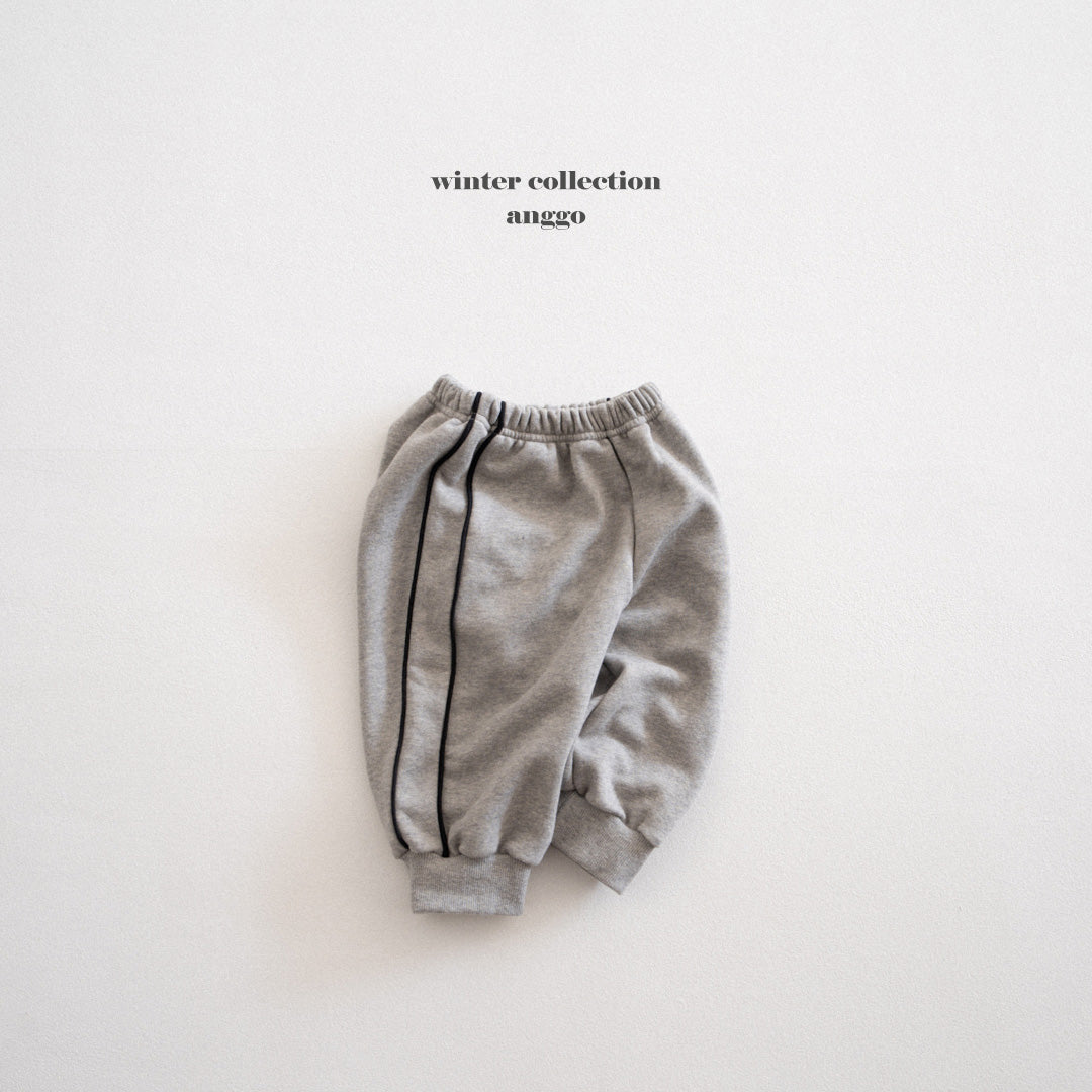 \限時預購/ 韓國童裝  AG25223 Line Pants