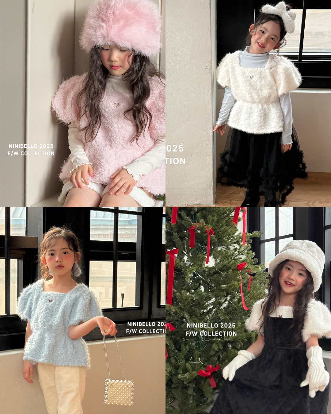 韓國童裝 25秋冬 | NB25441 Puff Top