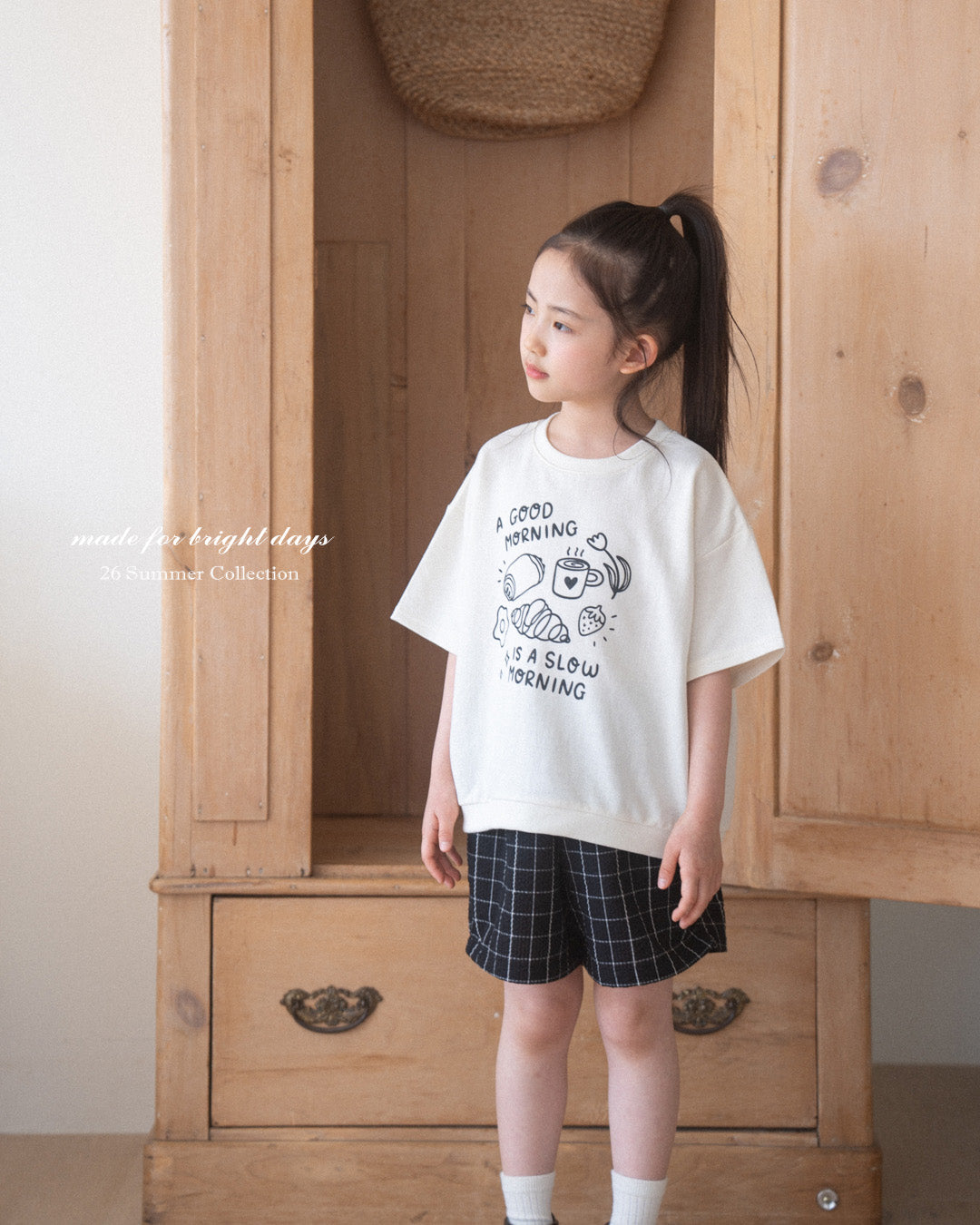 韓國童裝 26夏| AG06 Morning Sweatshirt (80-120cm)
