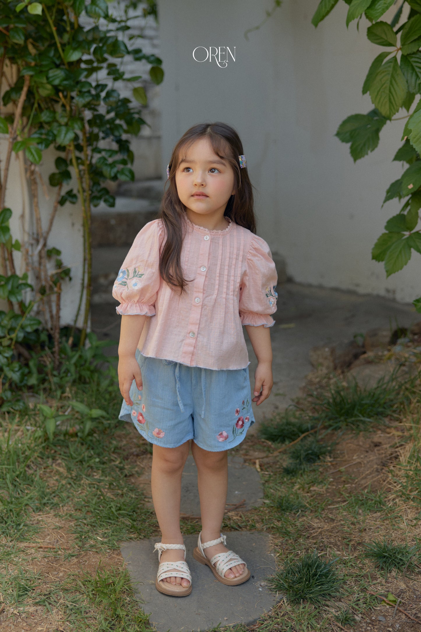 韓國童裝 26夏| OR64 Rosiel Denim Pants 羅西爾牛仔褲 (90-120)