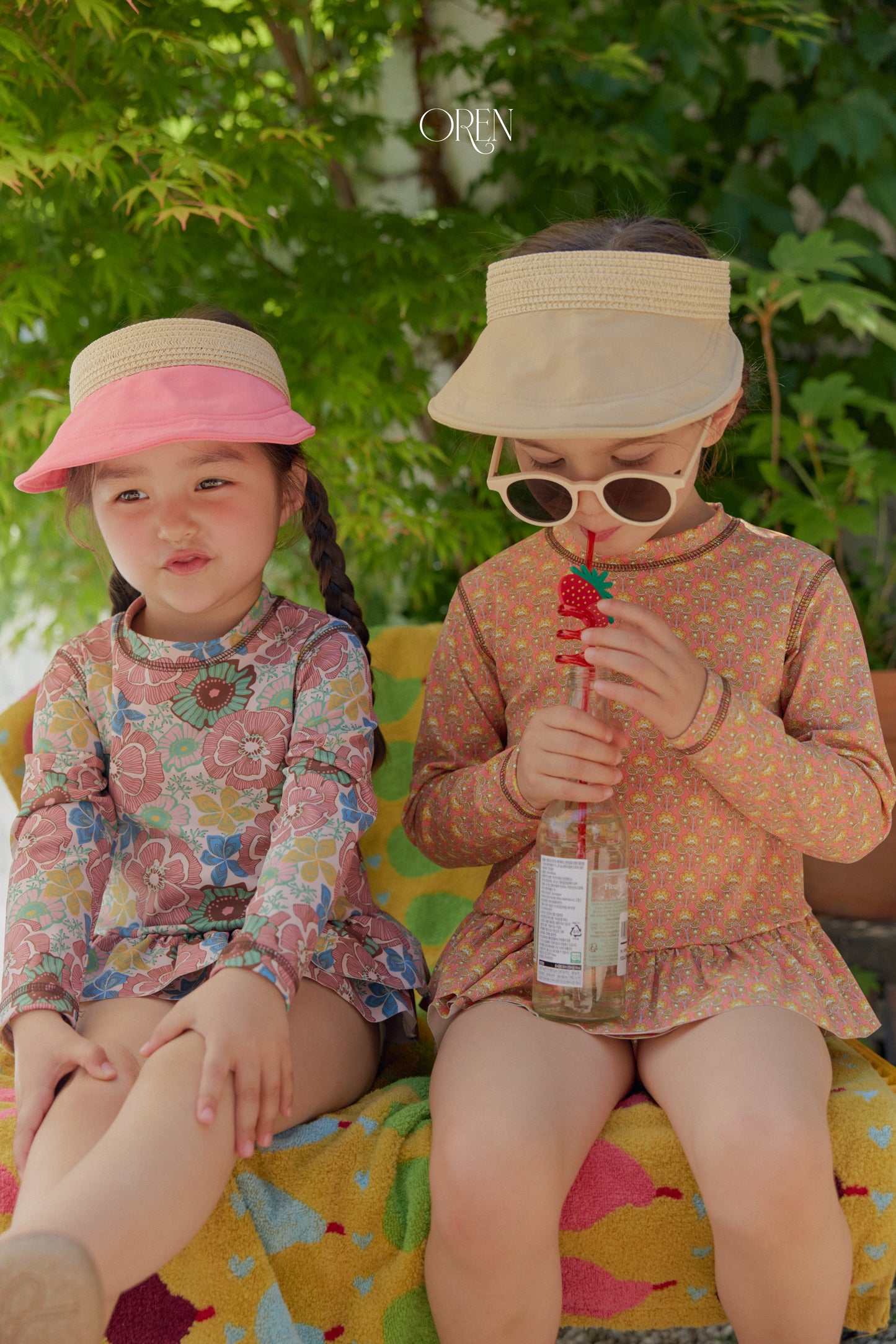韓國童裝 26夏| OR91 Solea Soft Brim Sun Visor 索雷亞軟簷遮陽帽 (One Size)