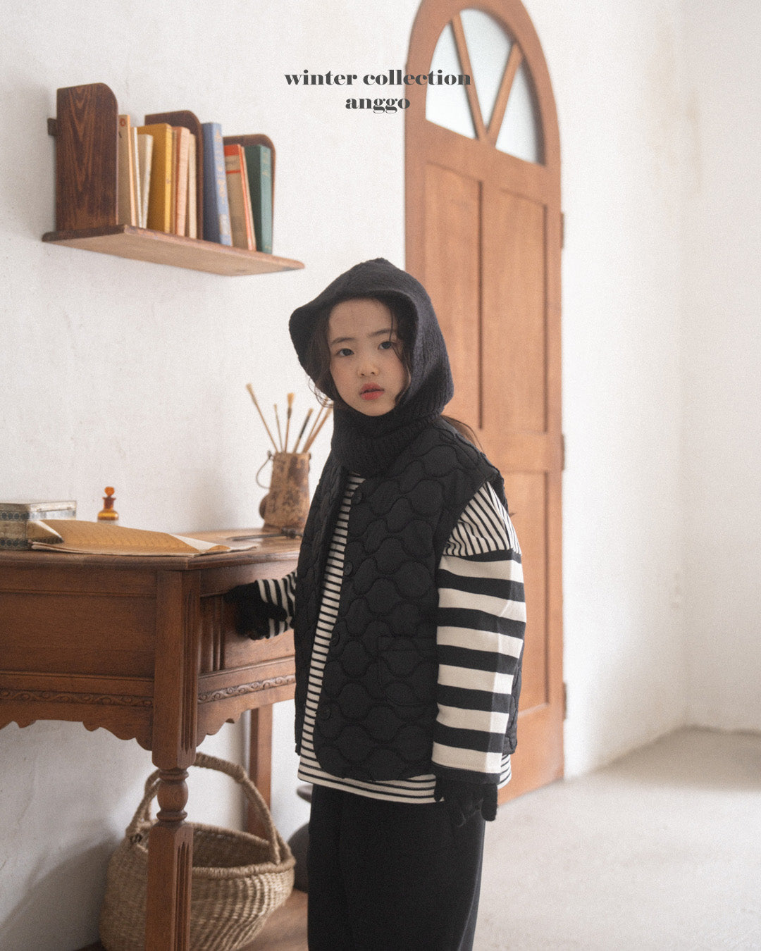 \限時預購/ 韓國童裝  AG25236 Madeleine Vest