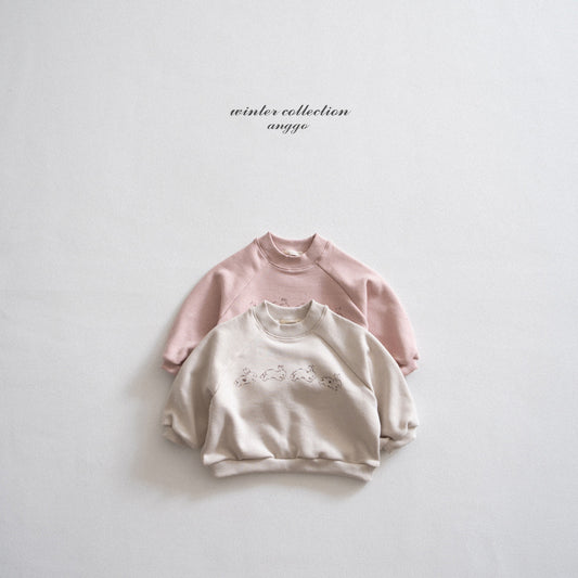 \限時預購/ 韓國童裝  AG25234 Bunny Sweatshirt