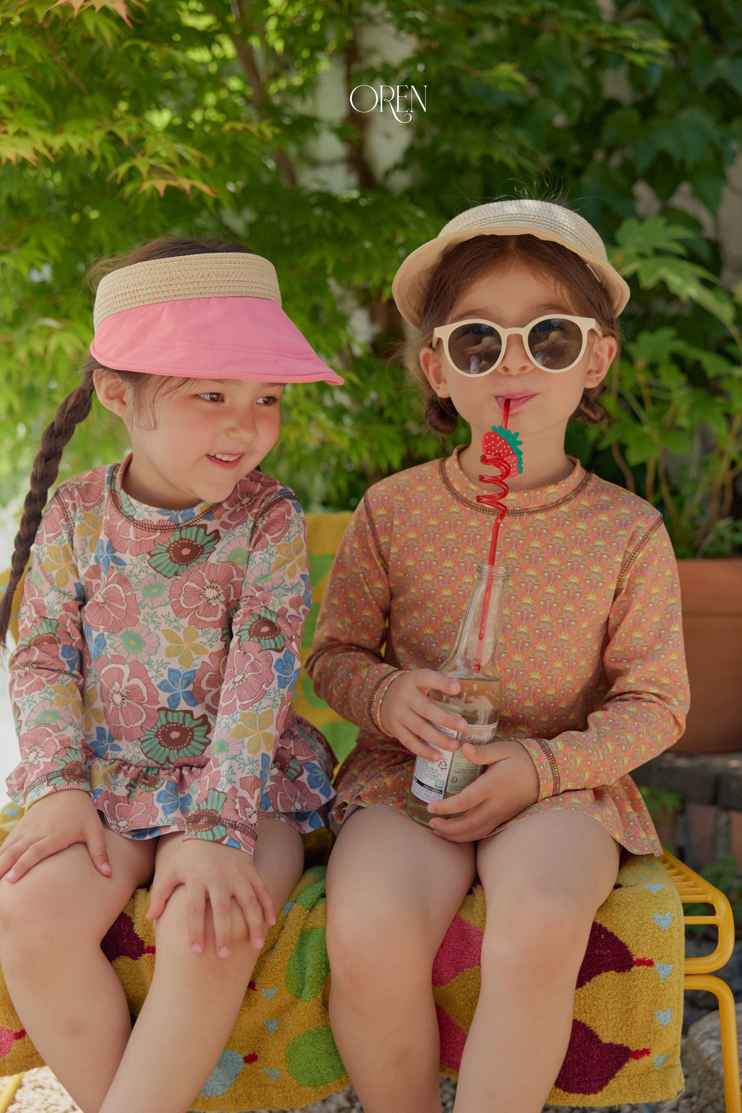 韓國童裝 26夏| OR91 Solea Soft Brim Sun Visor 索雷亞軟簷遮陽帽 (One Size)