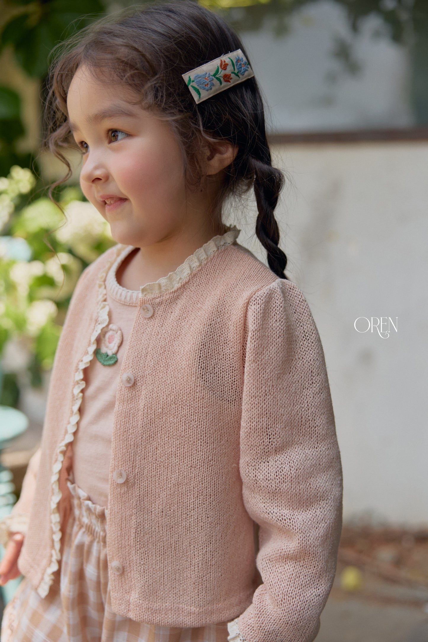 韓國童裝 26夏| OR65 Siero Cone Cardigan 希耶羅圓錐針織外套 (90-120)