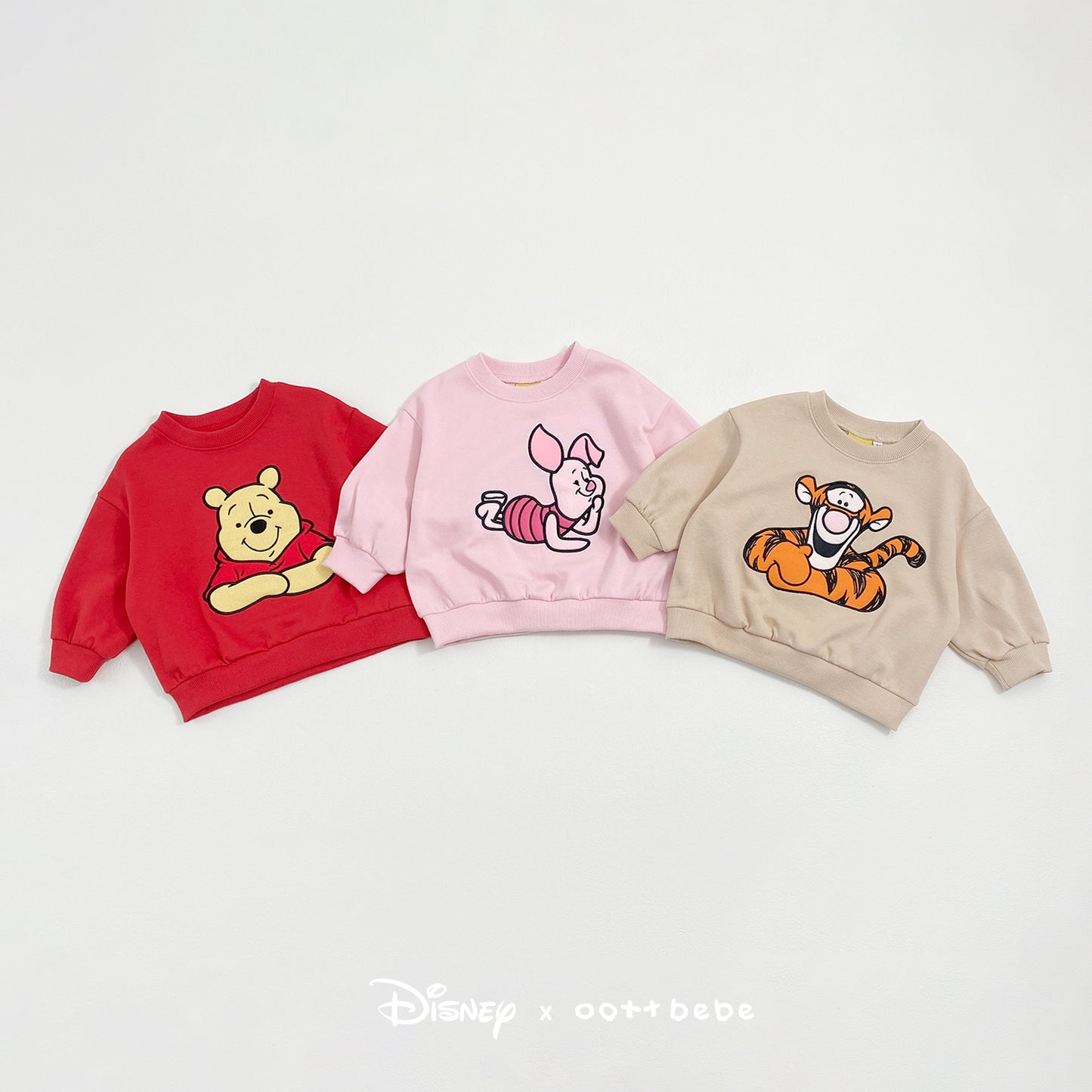 韓國童裝 26SS | OT00 Oottbebe x Disney Kids MTM (Winner The Pooh/Piglet/Tigger) (75-120cm)