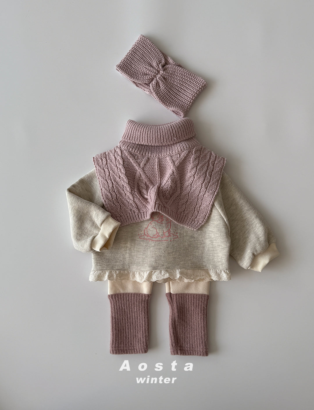 韓國童裝 25秋冬 | AO25417 Knit Hairband