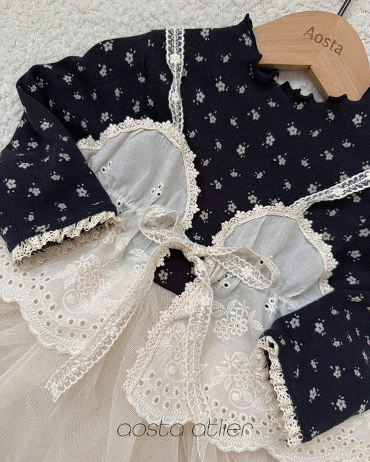 韓國童裝 26秋| AO18 Lace Bustier 吊帶背心 (FREE)