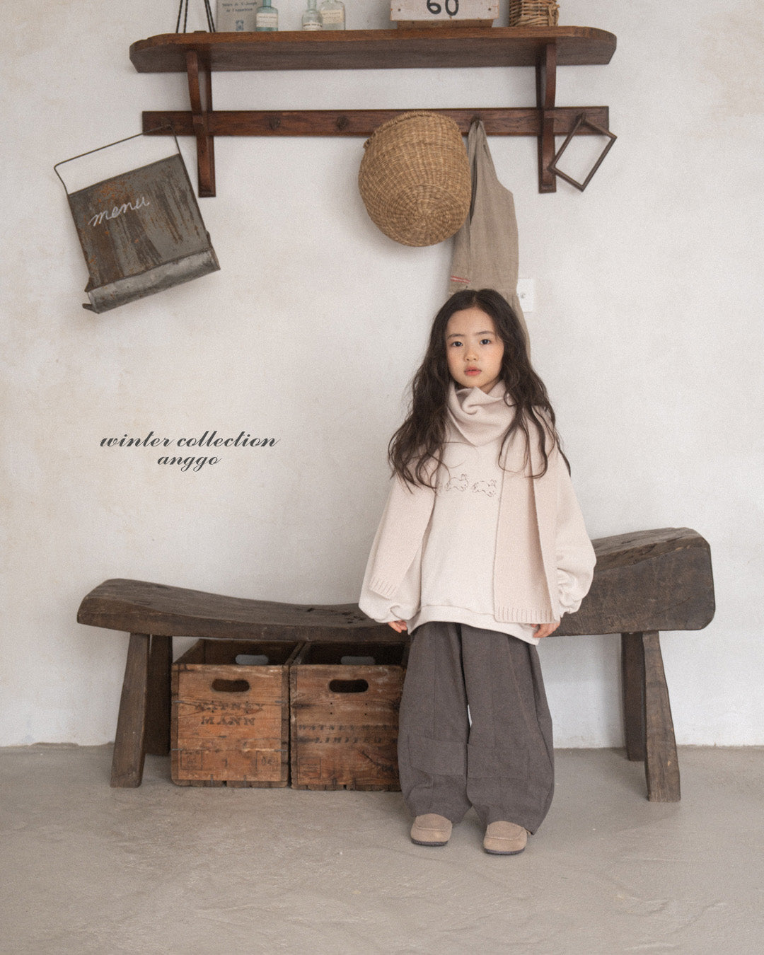 \限時預購/ 韓國童裝  AG25234 Bunny Sweatshirt