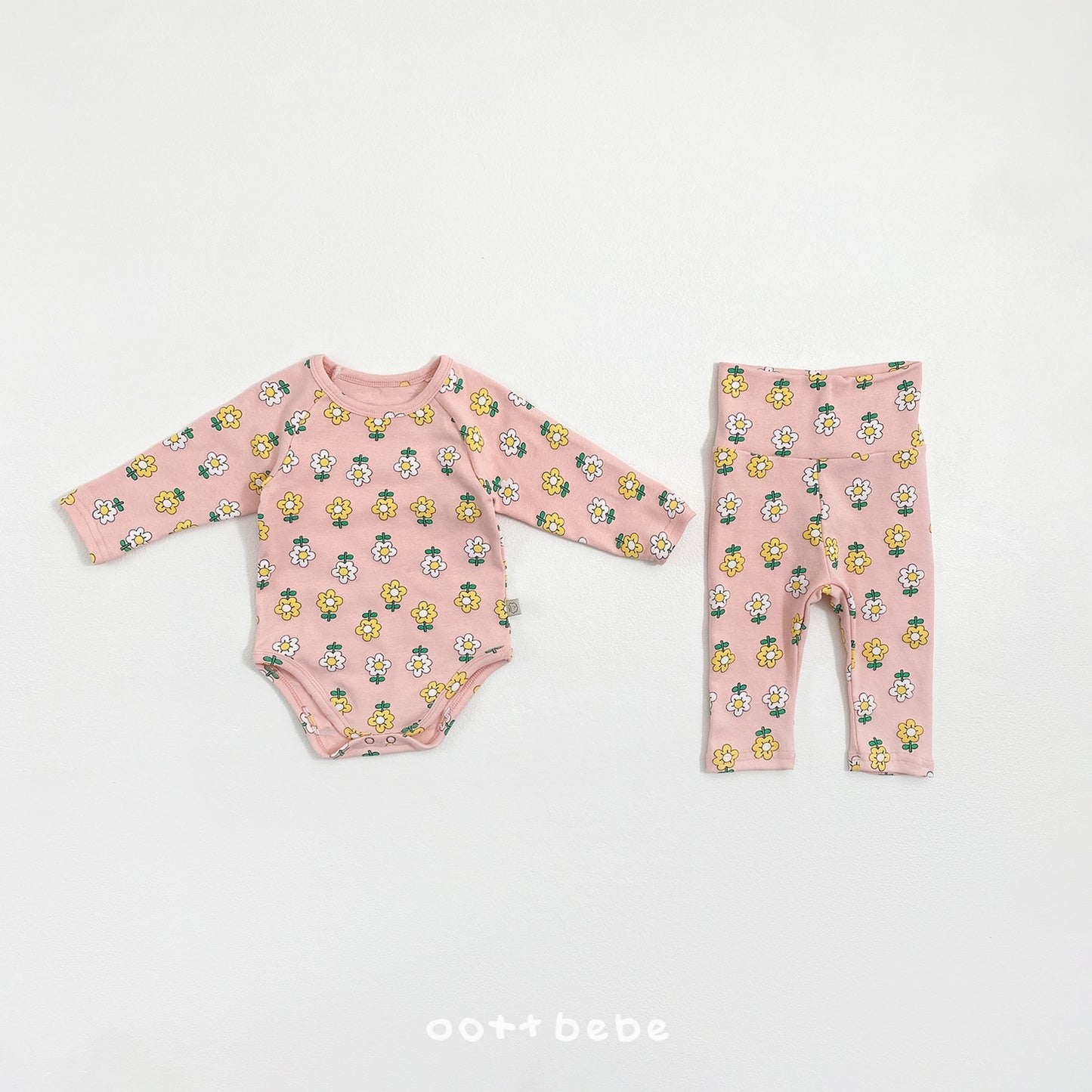 韓國童裝 26SS | OT01 Picnic Baby Suit and Leggings Set (55-75cm)