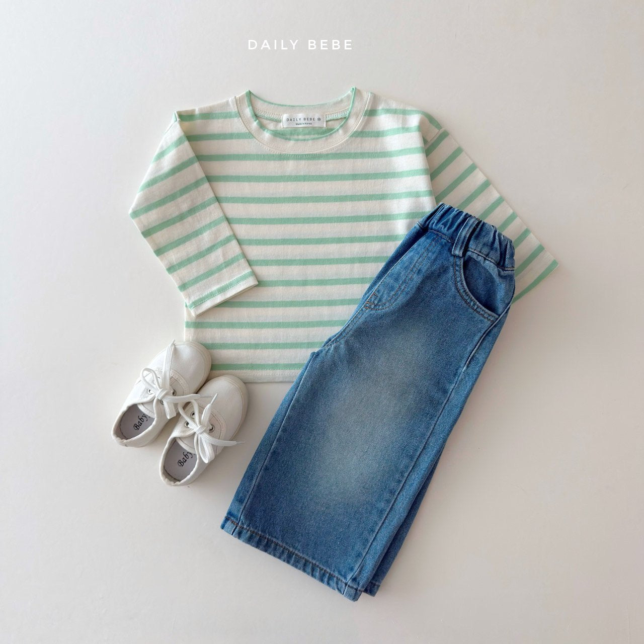 韓國童裝 26春 | DD15 基本日常T (75~140cm)