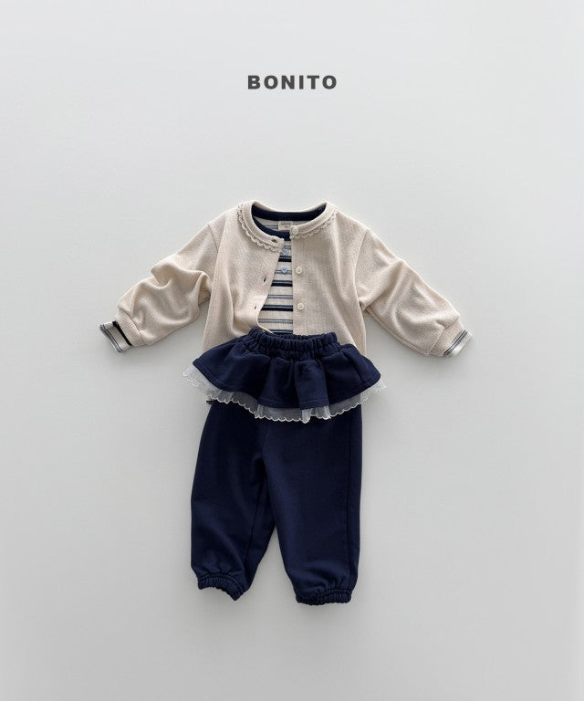 韓國童裝 26秋| BT52 Frill Jogger Pants 長褲 (80-140)