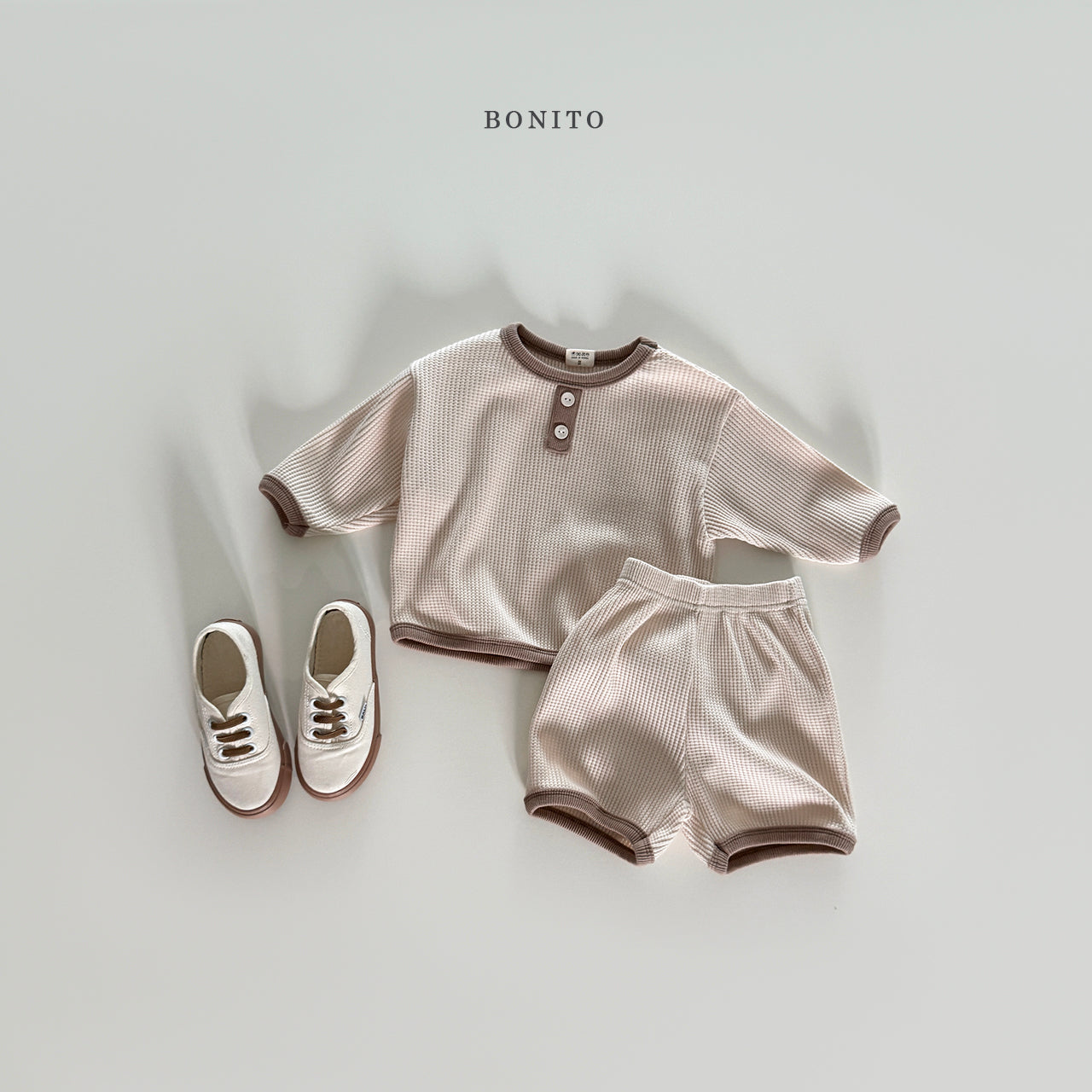 韓國童裝 25秋| BT25306 BEBE)  BABY TOP AND BOTTOM SET (60-85cm)