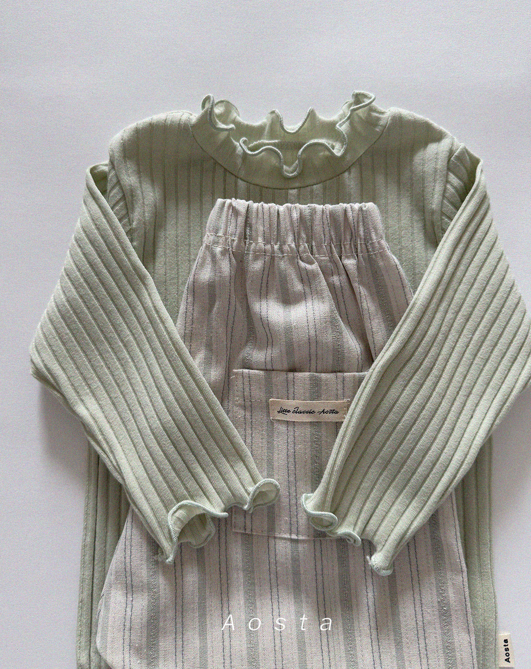 韓國童裝 26春 | AO26142 Fe River Pants