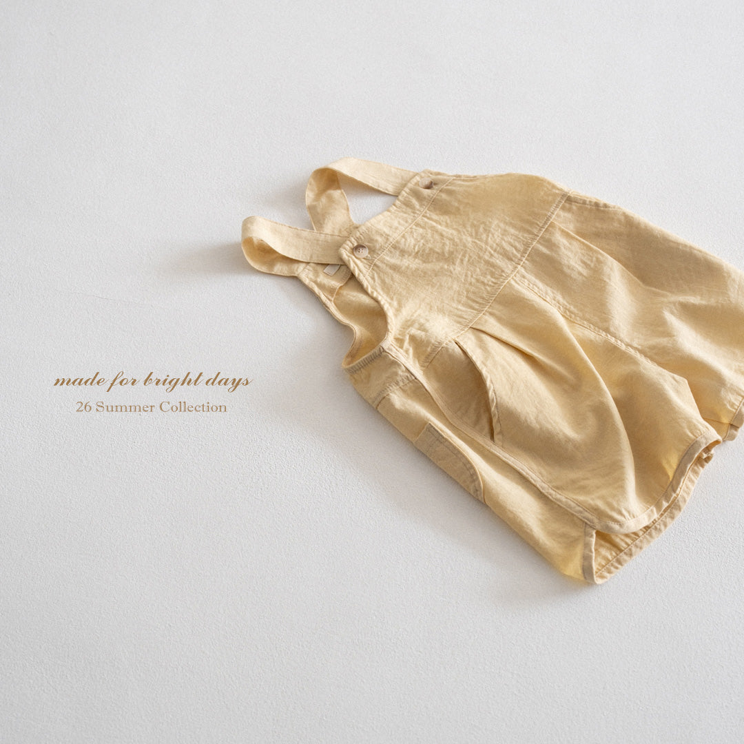 韓國童裝 26夏| AG24 Muffin Overall (80-120cm)