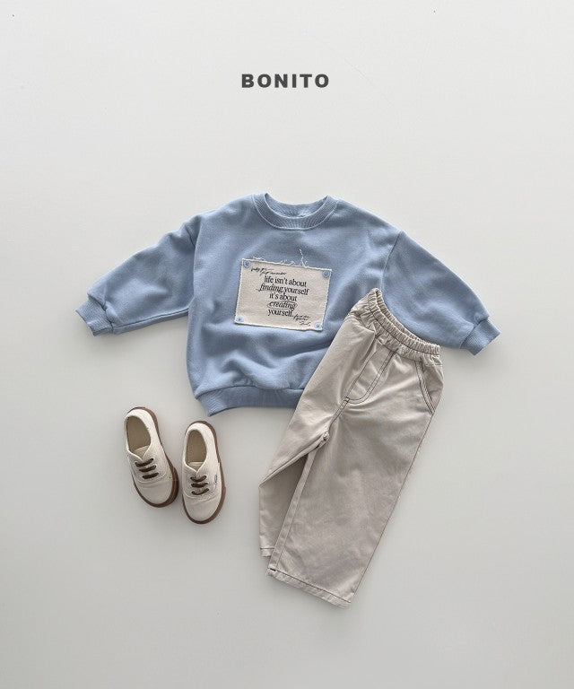 韓國童裝 26秋| BT18 Stitch Cotton Pants 長褲 (80-140)