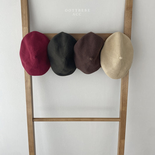 韓國童裝 | OT25371 Knit Beret