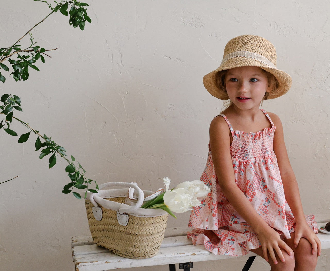 韓國童裝 26夏| FU22 Berry Sleeveless Blouse 莓果無袖襯衫 (90-140cm)