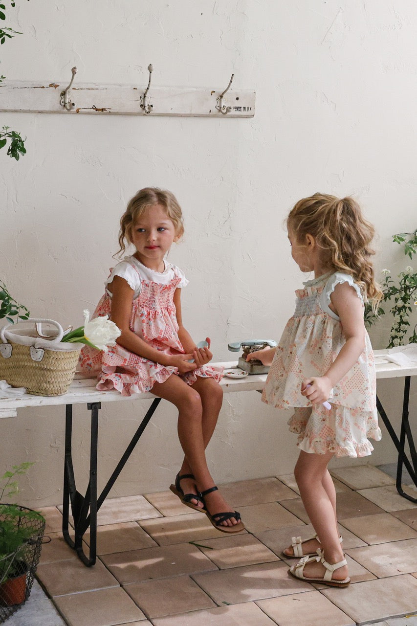 韓國童裝 26夏| FU22 Berry Sleeveless Blouse 莓果無袖襯衫 (90-140cm)