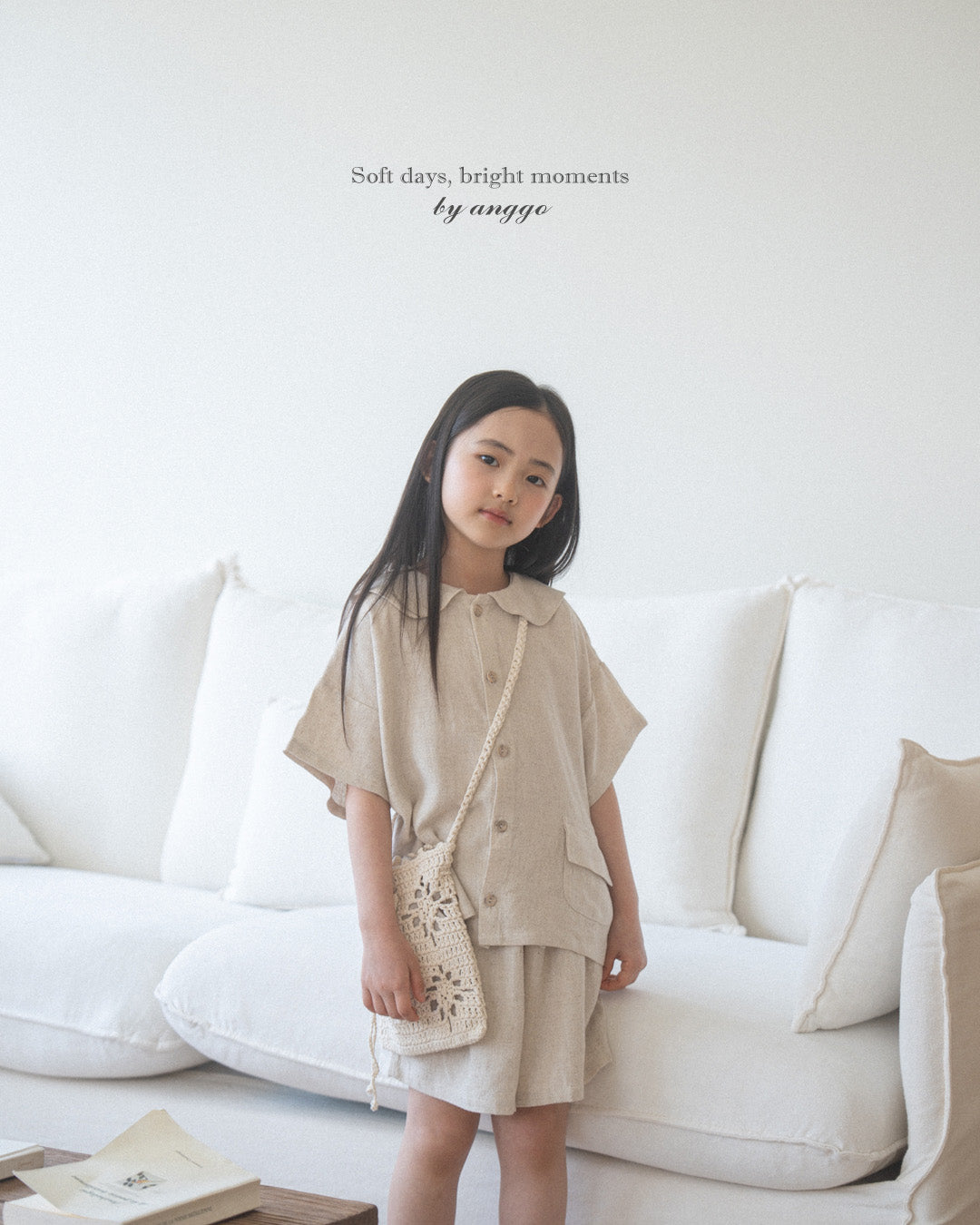 韓國童裝 26夏| AG26 Vanilla bean Set (80-120cm)