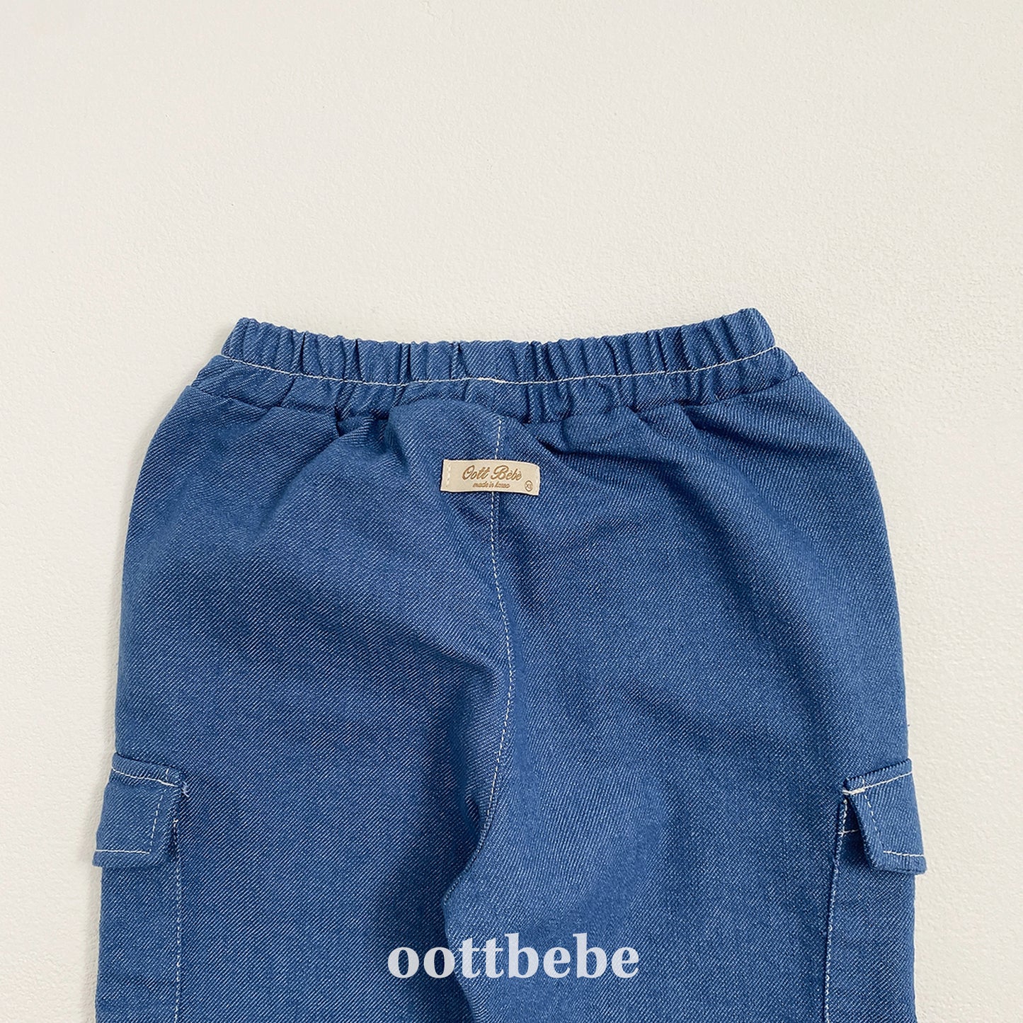 韓國童裝 | OT25367 Denim Pants