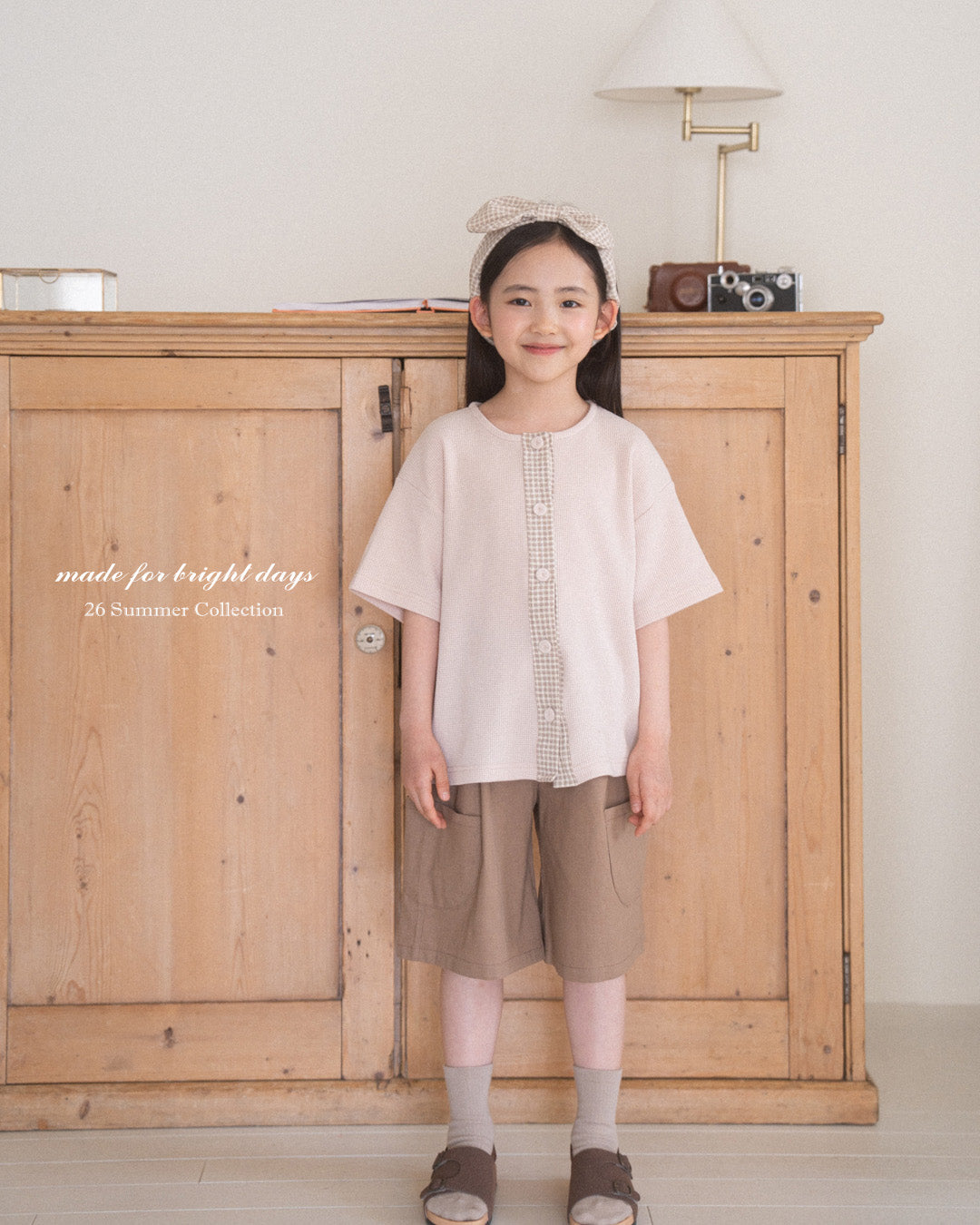 韓國童裝 26夏| AG09 Cookie T-shirt (80-120cm)