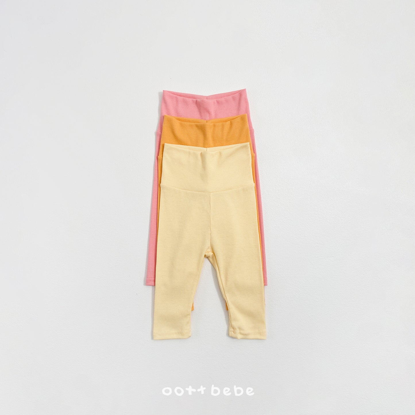 韓國童裝 26SS | OT07 Picnic Modal Ribbed Baby Suit & Leggings Set (55-75cm)