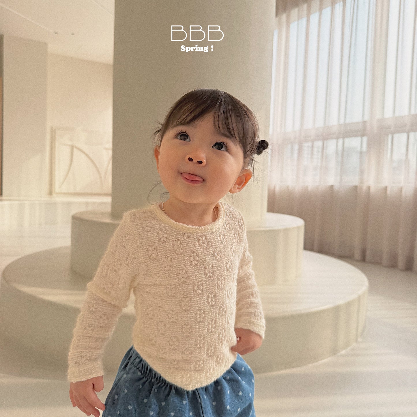 韓國童裝 26春 | BB07 Bebe Spring Floral Basic T-shirt (70-110cm)