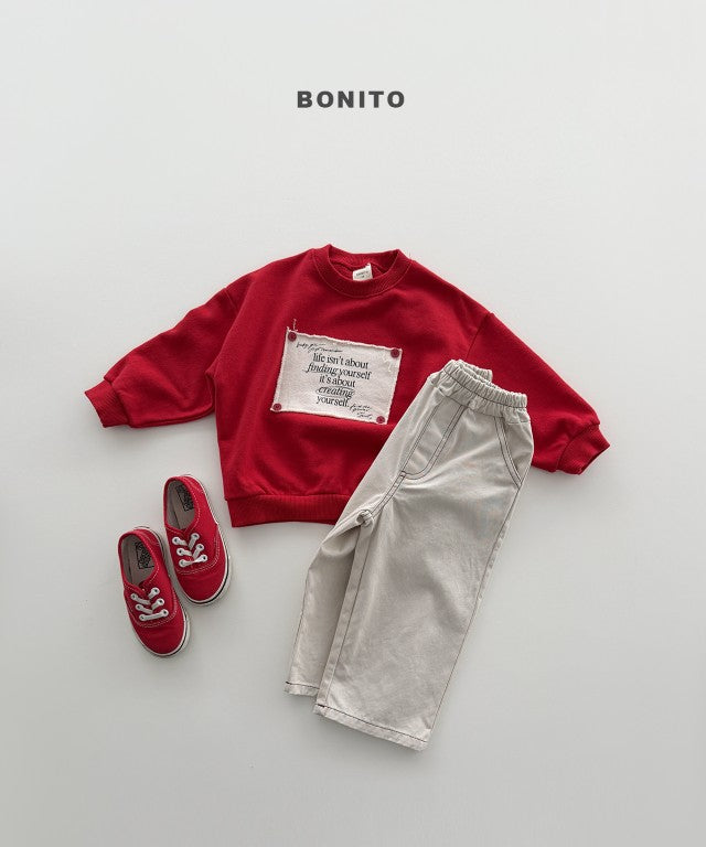 韓國童裝 26秋| BT18 Stitch Cotton Pants 長褲 (80-140)