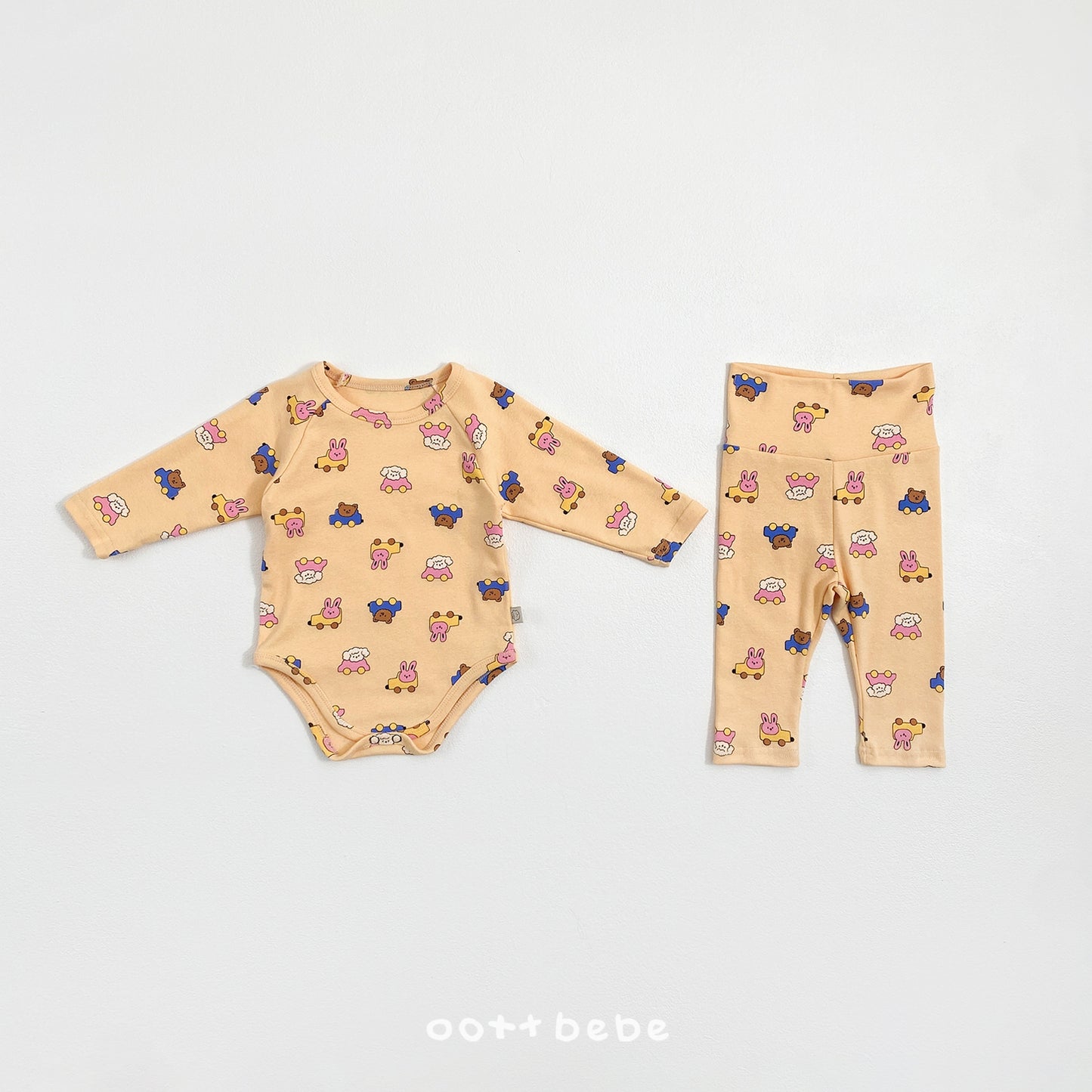韓國童裝 26SS | OT01 Picnic Baby Suit and Leggings Set (55-75cm)