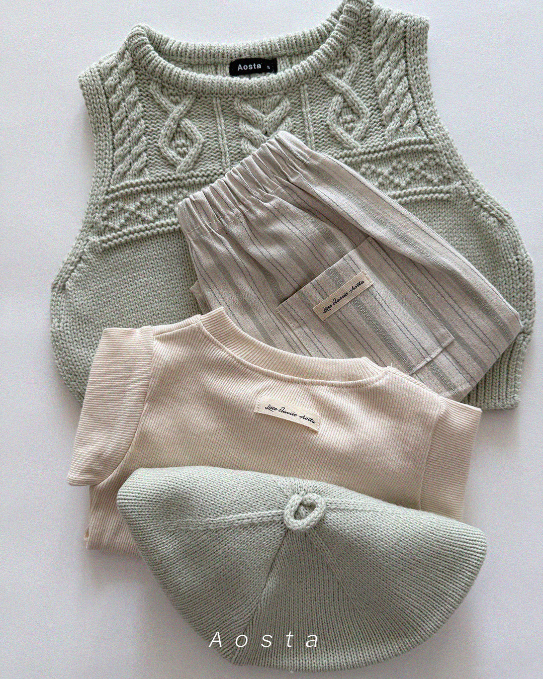 韓國童裝 26春 | AO26142 Fe River Pants