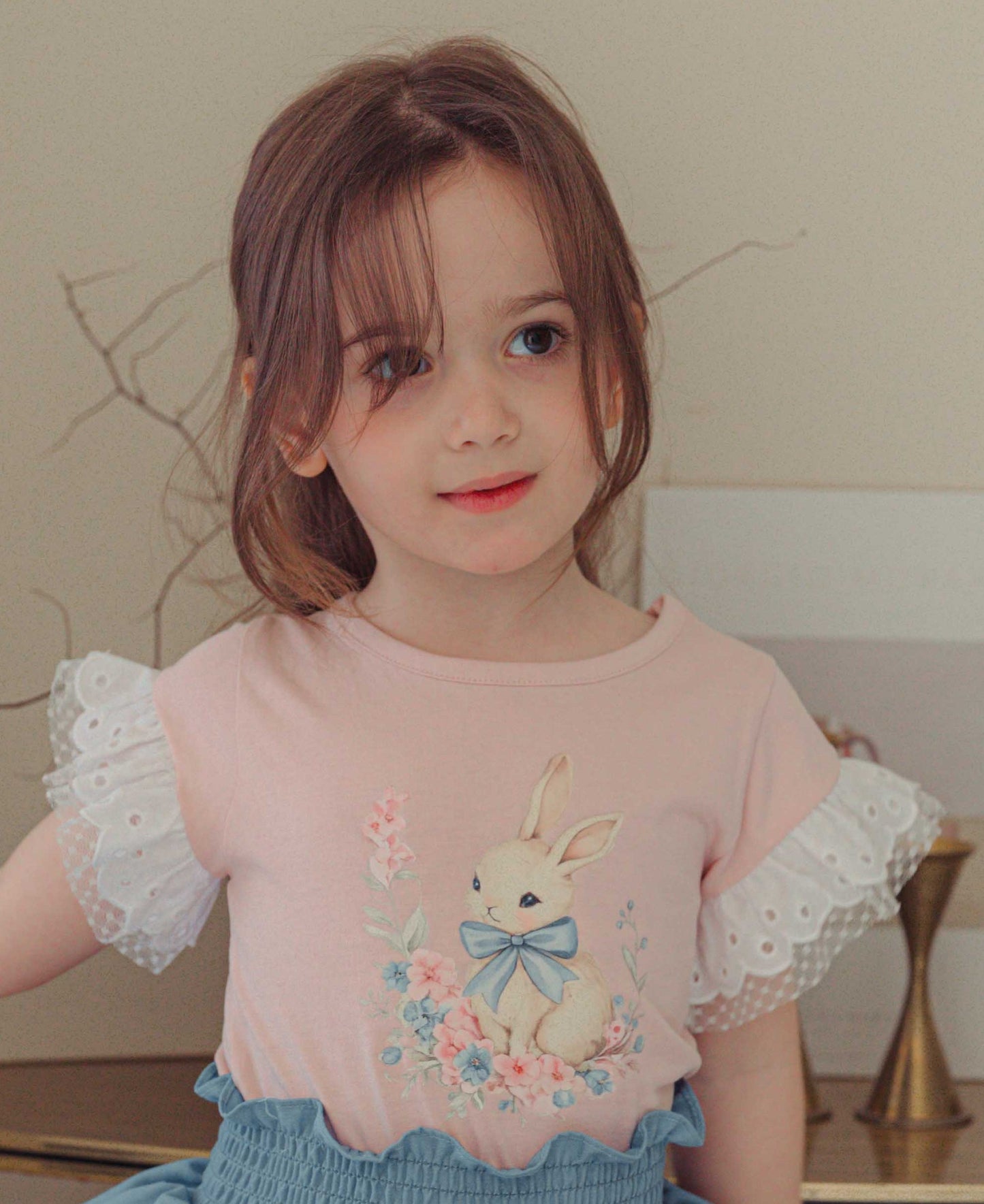 韓國童裝 26夏| CR12 Color Bunny T (80-125cm)