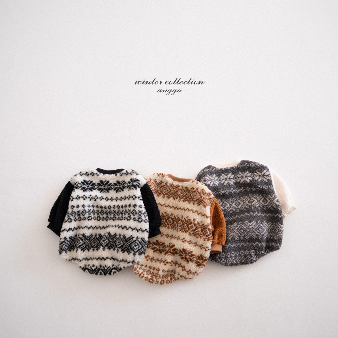 \限時預購/ 韓國童裝  AG25209 Baby Pecan Romper