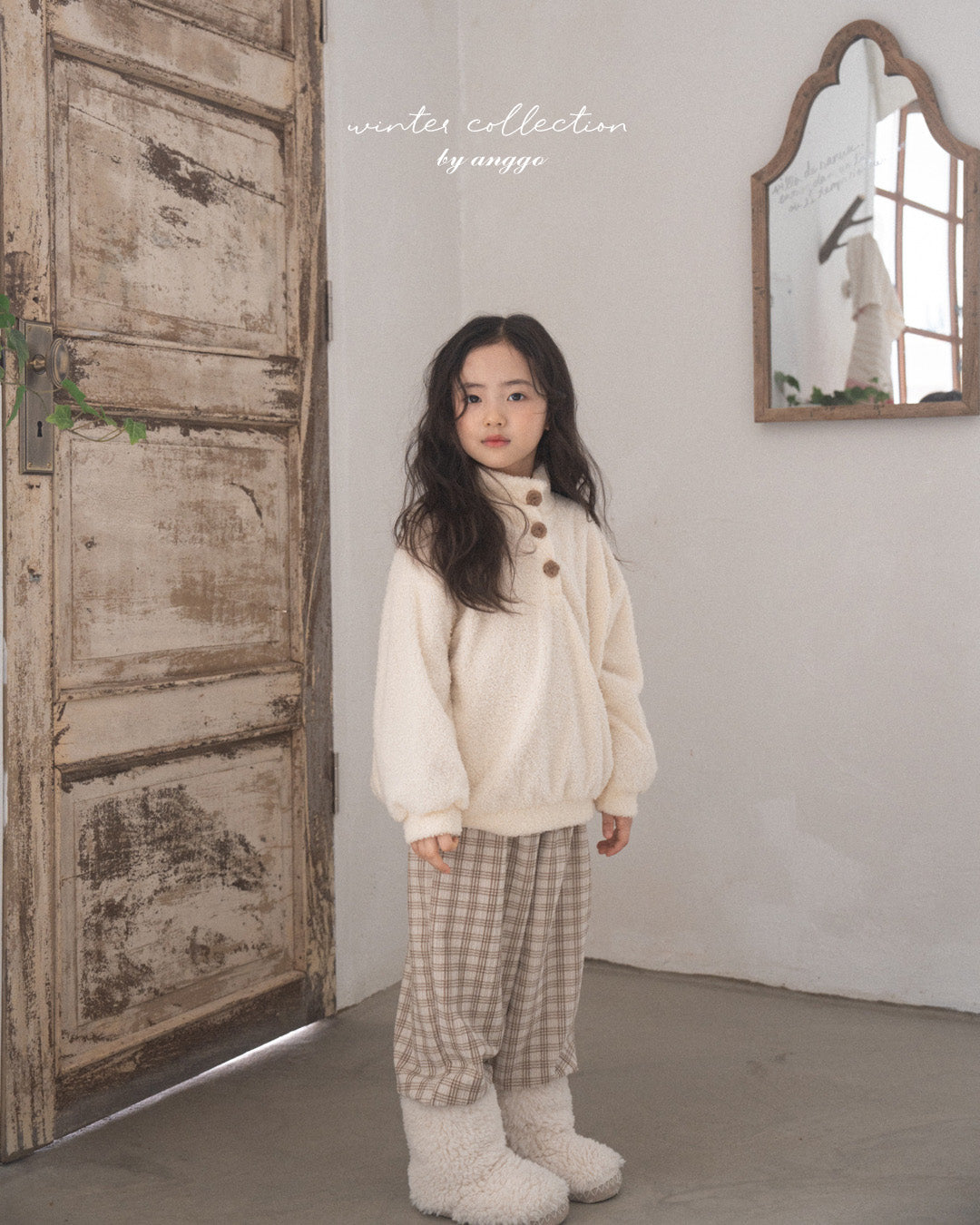 \限時預購/ 韓國童裝  AG25230 Whipped Cream T-shirt