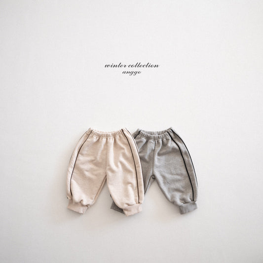 \限時預購/ 韓國童裝  AG25223 Line Pants