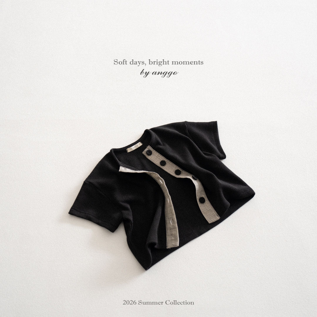 韓國童裝 26夏| AG09 Cookie T-shirt (80-120cm)