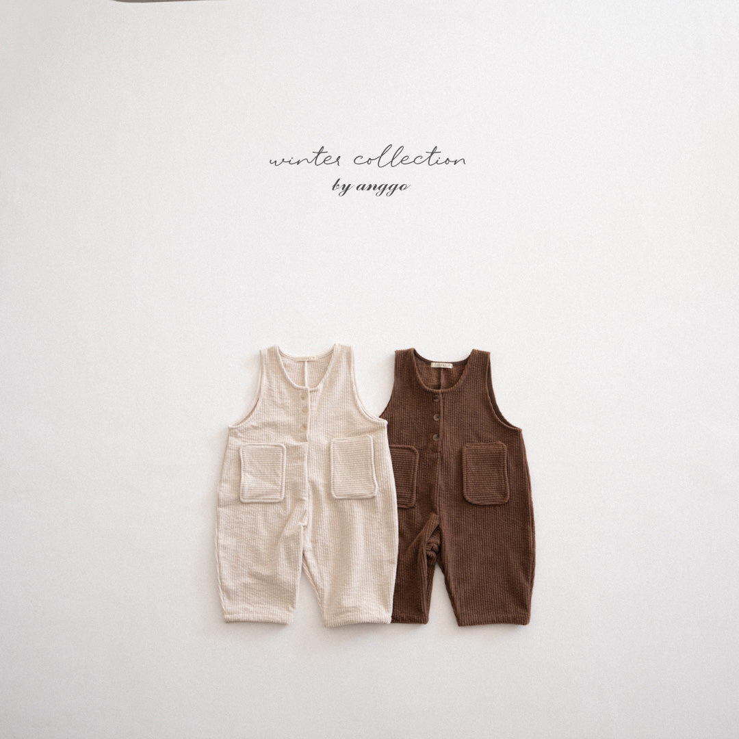 \限時預購/ 韓國童裝  AG25227 Pocky Overall