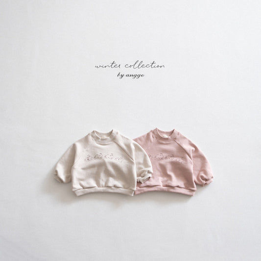 \限時預購/ 韓國童裝  AG25234 Bunny Sweatshirt