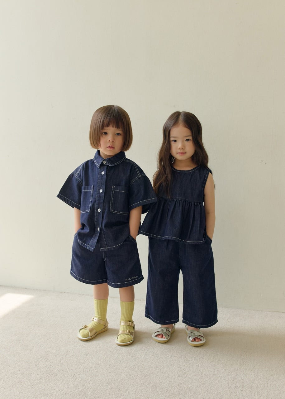 韓國童裝 26夏| DD35 Daily Denim Shorts (75-140cm)