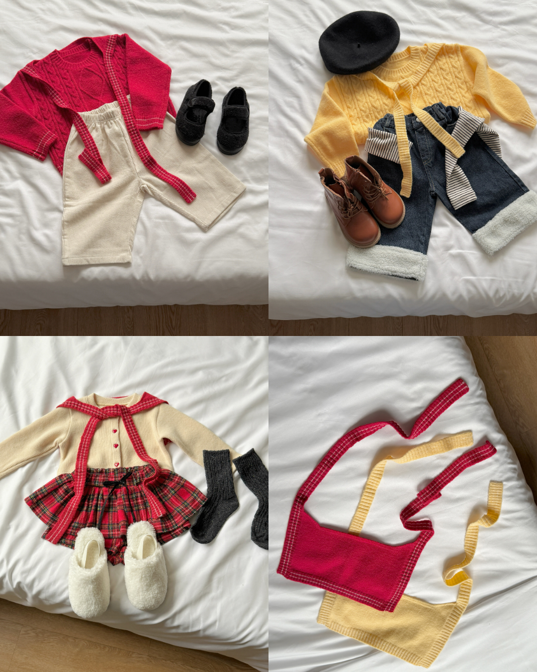 韓國童裝 25秋冬 | NB25447 Knit Top Set