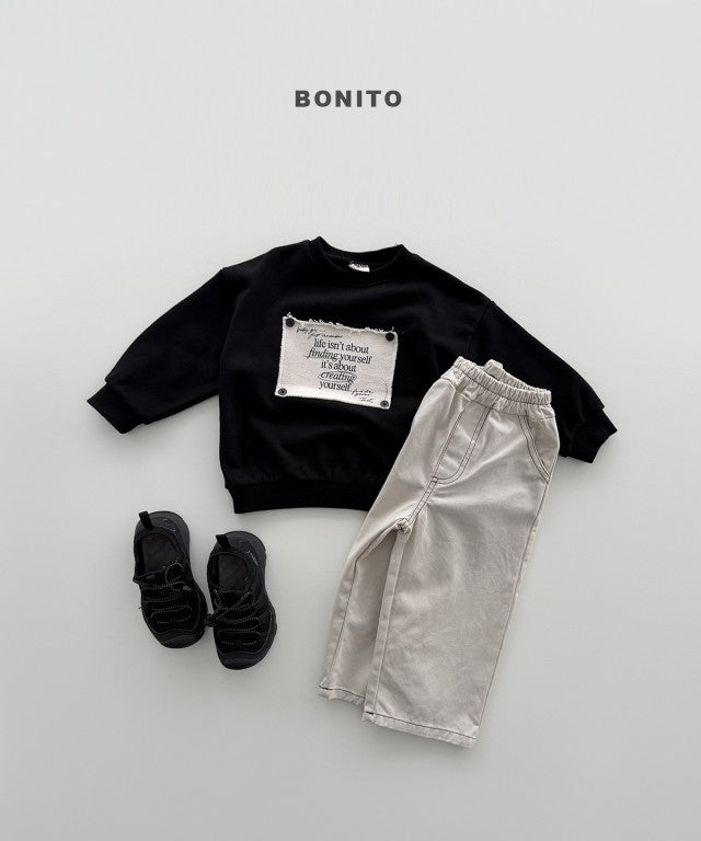 韓國童裝 26秋| BT18 Stitch Cotton Pants 長褲 (80-140)