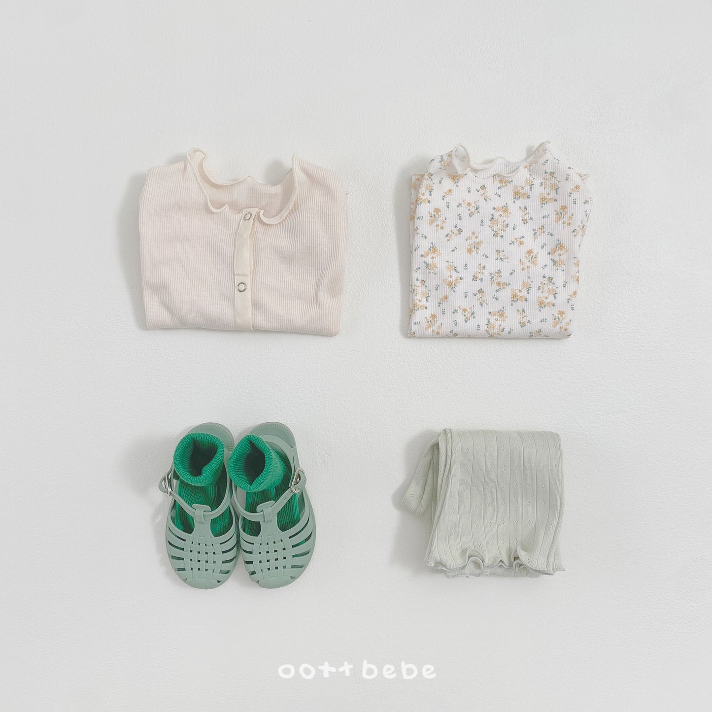 韓國童裝 26SS | OT01 Summer Daisy Tee (75-120cm)