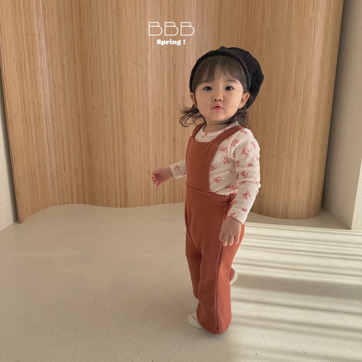 韓國童裝 26春 | BB07 Bebe Spring Floral Basic T-shirt (70-110cm)