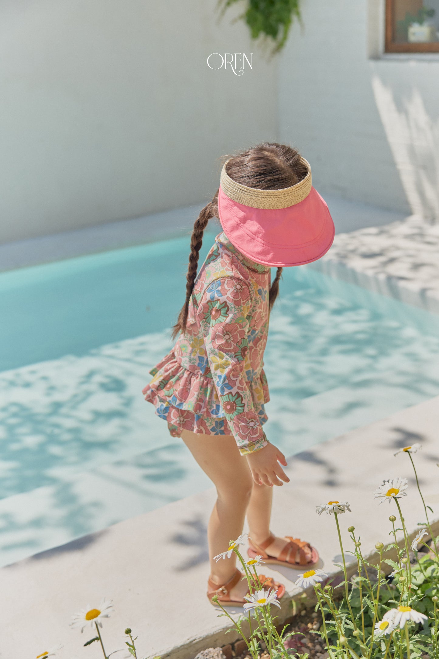 韓國童裝 26夏| OR91 Solea Soft Brim Sun Visor 索雷亞軟簷遮陽帽 (One Size)